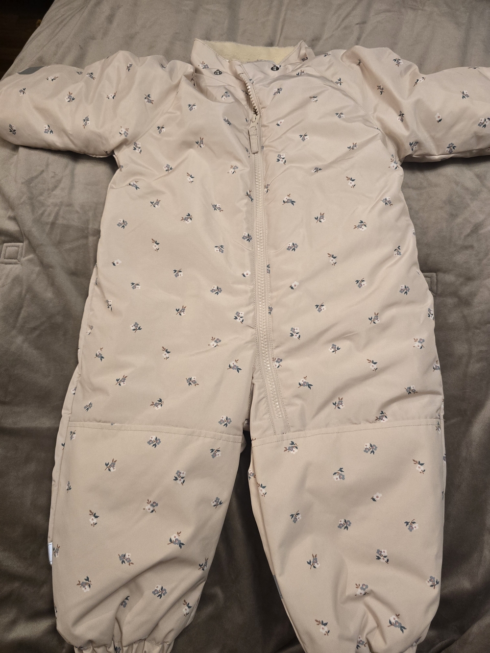 H&M Kids Cream Floral Snowsuit